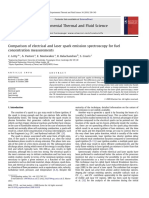 Experimental Thermal and Fluid Science: C. Letty, A. Pastore, E. Mastorakos, R. Balachandran, S. Couris