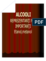 ALCOOLI Aplicatie Elev