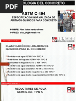 Ventura Astm C-494 Aditivos