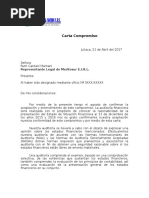 Carta de Compromiso 1