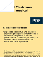 El Clasicismo Musical