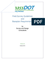 Field Survey Guidelines and Baseplan Requirements