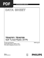 Datasheet Tea 5757h