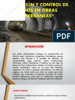 Seguridad en Obras Subterraneas