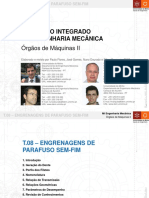 T.08 - Engrenagens de Parafuso Sem-Fim