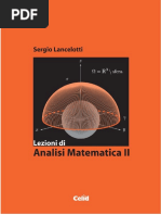 Lancelotti - Lezioni Di Analisi Matematica II PDF