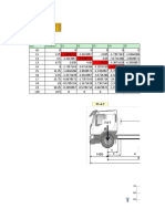 Excel para Linea de Influencia de Momentos