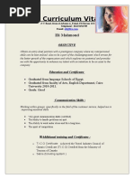 Professional Resume Format