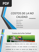 Costos de La No Calidad