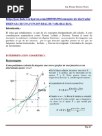 Derivada de Una Funcion