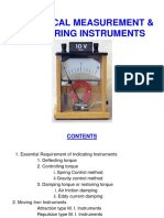 Electrical Measurement & Measuring Instruments