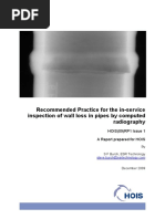 Wall Loss Measurement - Computed-Radiography