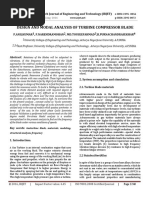 Design and Modal Analysis of Turbine Compressor Blade