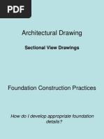 Architectural Drawing: Sectional View Drawings