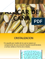 Cristalizacion de Zumo de Caña