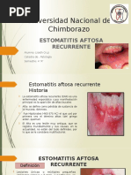 Cruz Liseth Estomatitis Aftsa Recurrente