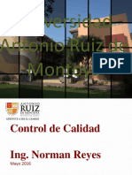 Control y Gestión de La Calidad - Unidad 4 - 04 Indices de Capacidad, Métricas 6 Sigma y Análisis de Tolerancias