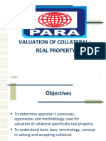 Valuation of Collateral