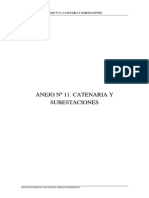 (Dimensionamiento de Una Red de Tracción Ferroviaria) A11 - Catenaria-y-Subestaciones PDF