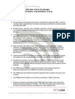 Specification Standard Grounding and Bonding 27 05 26 Part 1: General