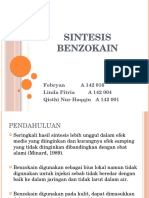 Sintesis Benzzokain