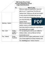 2006 Variety Show Script Master