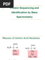 Protein Sequencing and Identification by Mass Spectrometry