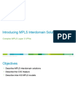 Introducing Mpls Interdomain Solutions: Complex Mpls Layer 3 Vpns