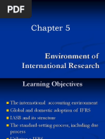 Of International Research: Environment