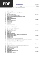 Sim # Topics Research?