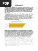 Unit 3-Research Quantitative Research