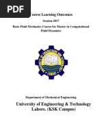 Course Learning Outcomes