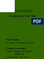 Bahasa Inggris: Talking About Past Time