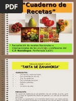 Cuaderno de Recetas