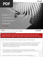 State of Canada's Aerospace Industry 2017 Report