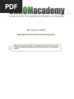 Theory of HPLC Hilic