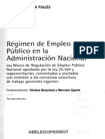 García Pullés, F. Régimen de Empleo Público en La Administración Nacional. Introducción