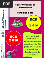 Taller ECE 2do Grado