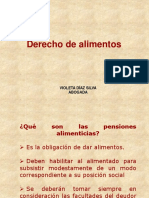 Derecho de Alimentos