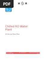 Chilled RO Water Plant