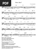 Sino Ako Music Sheet