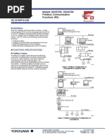 General Specifications: Models SSS5700, SSS6700 Fieldbus Communication Functions (R5)