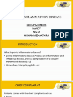 Pelvic Inflammatory Disease: Group Members Nancy Nisha Mohammed Aathif.A