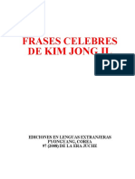 Kim Jong-Il - Frases Célebres