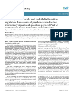 Coronary Microvascular and Endothelial Function Regulation: Crossroads of Psychoneuroendocrine Immunitary Signals and Quantum Physics (Part C)