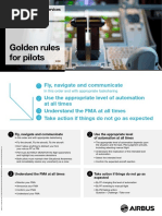 Golden Rules For Pilots