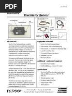 Manual Del Sensor Termistor CI-6527A