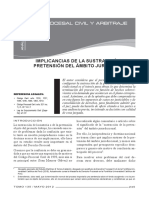 Sustraccion de La Pretension Del Ambito Jurisdiccional PDF