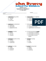 Talasalitaan 1-3 at Mga Sagot NOLI