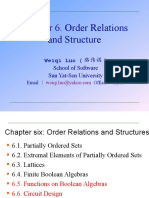 Chap6 Order Relations and Structure